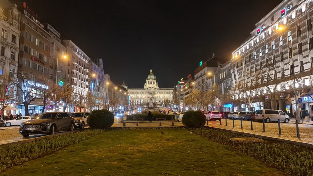 Prague Travel Guide Wenceslas Square picture of national museum